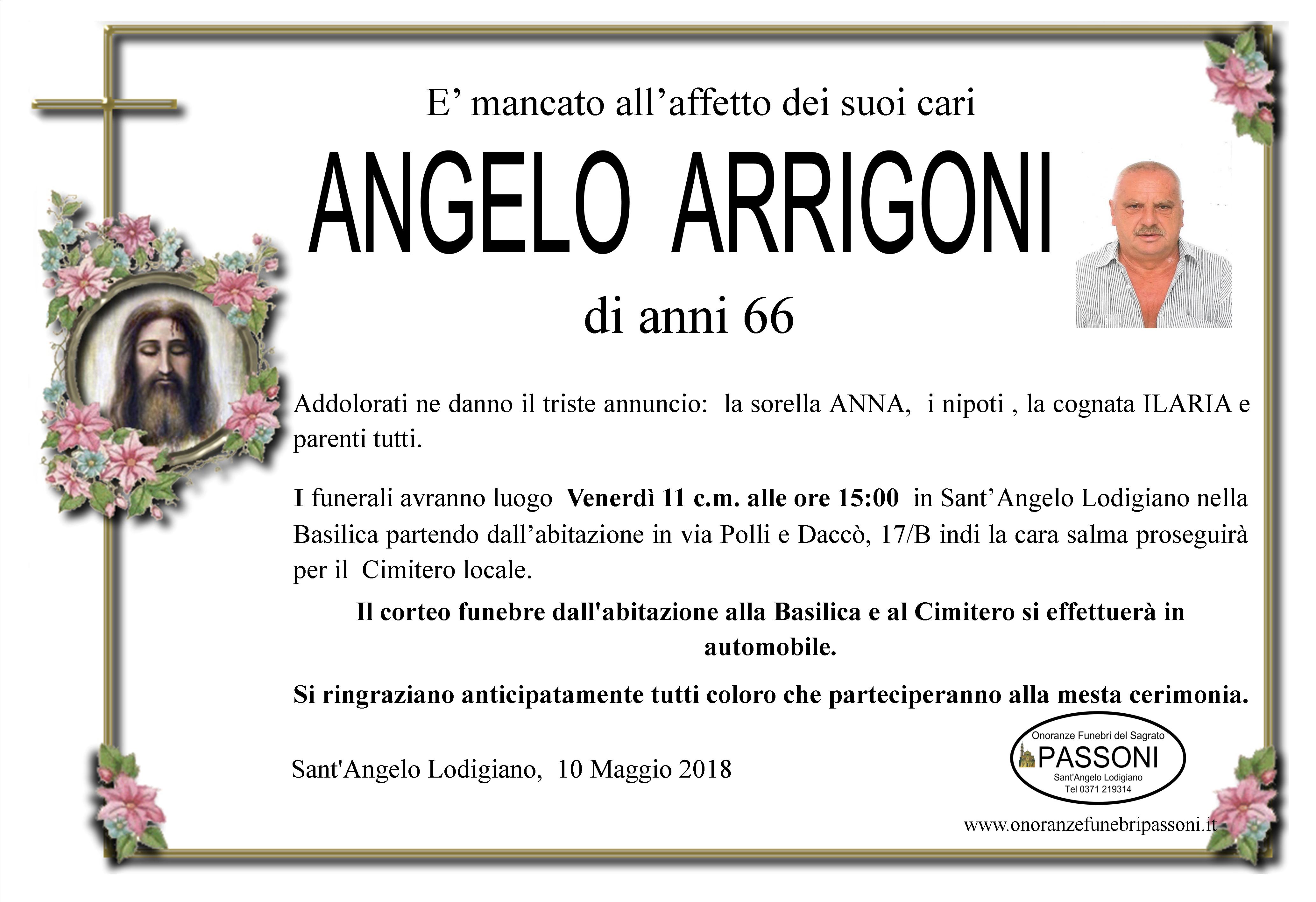 ANGELO  ARRIGONI