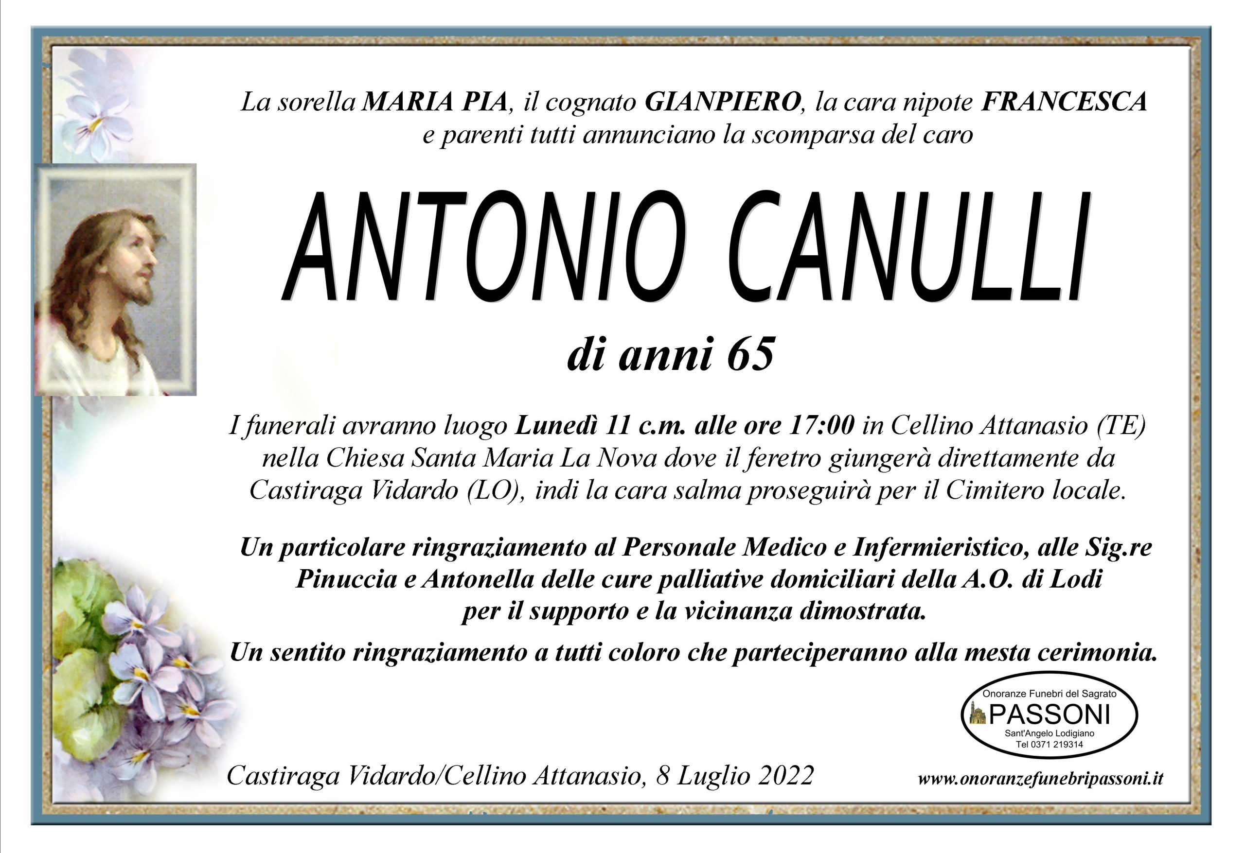 ANTONIO CANULLI