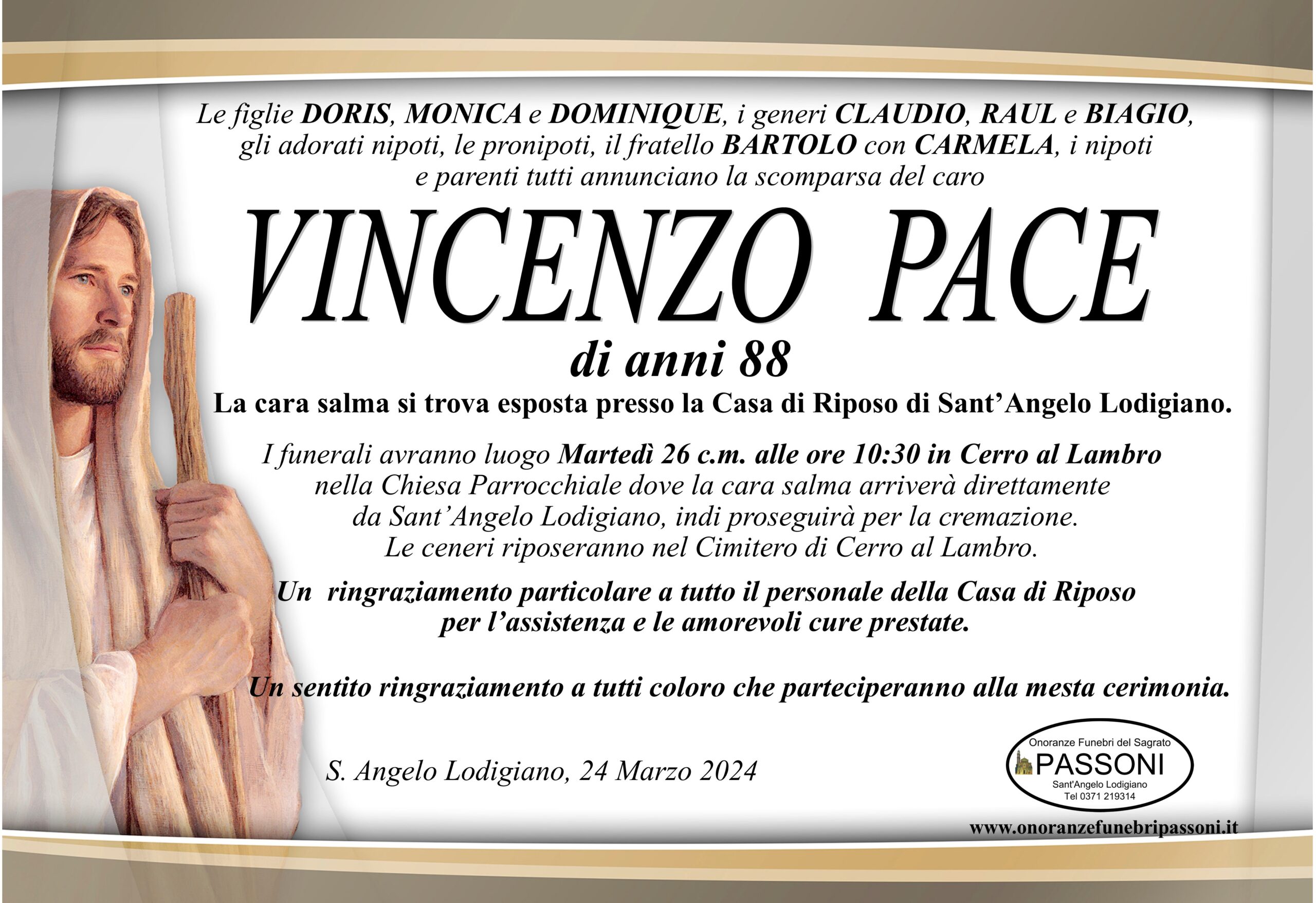 VINCENZO PACE