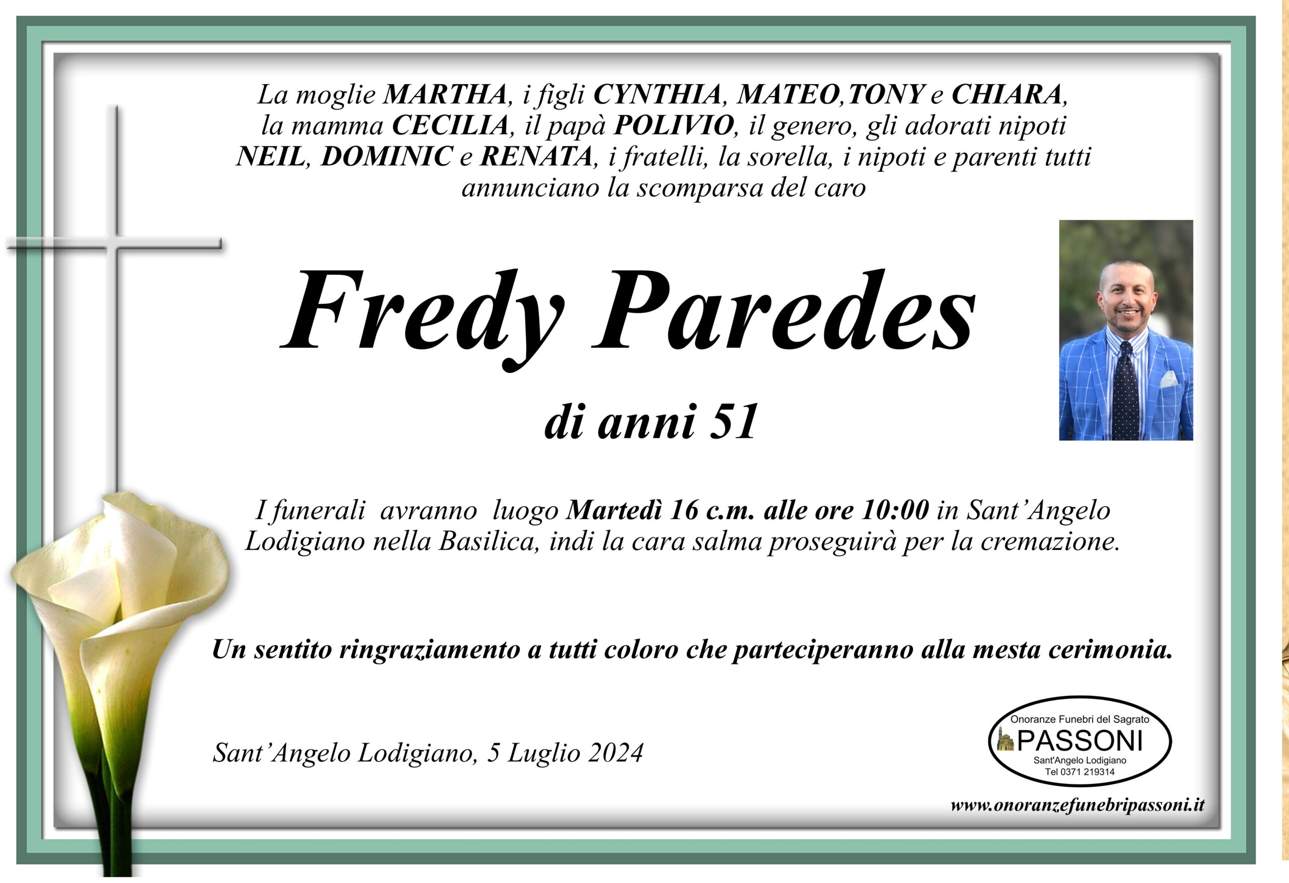 FREDY PAREDES